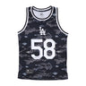 Fanatics Branded, Canotta Tipo Basket Uomo Mlb Summer Beach Vest Losdod, Original Team Colors