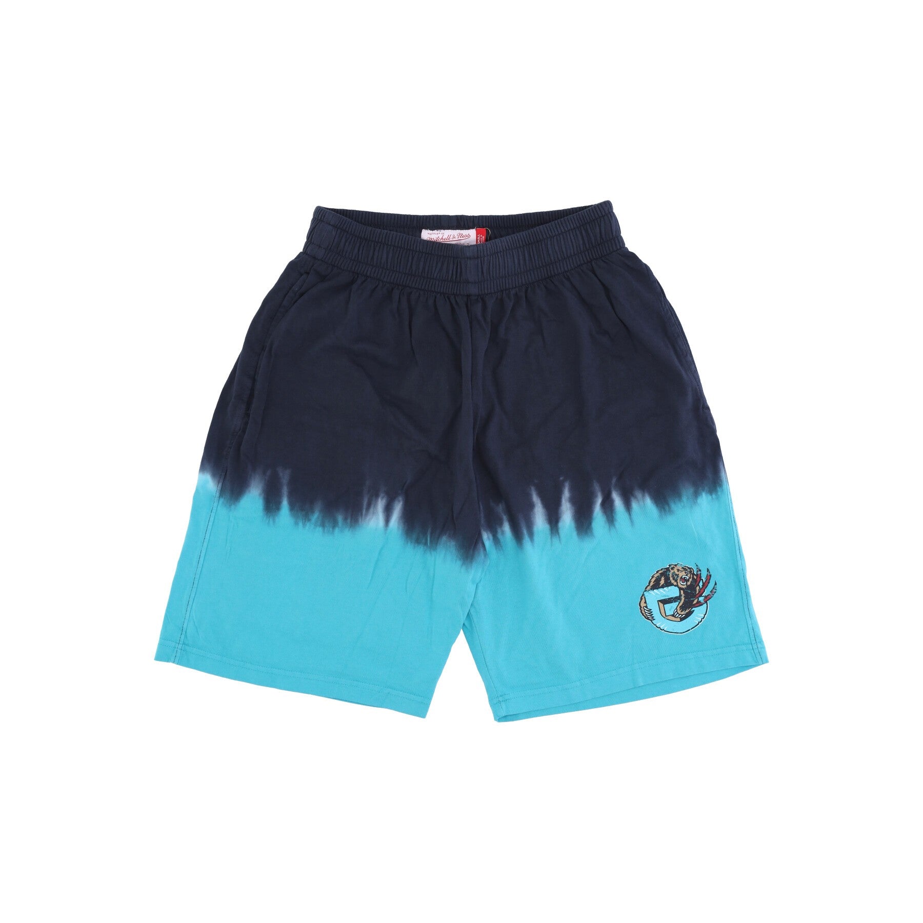 Mitchell & Ness, Pantalone Corto Uomo Nba Horizontal Tie Dye Short Hardwood Classics Vangri, Original Team Colors
