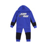 Jordan, Completo Tuta Bambino Jumpman By Nike Fleece Set, Racer Blue