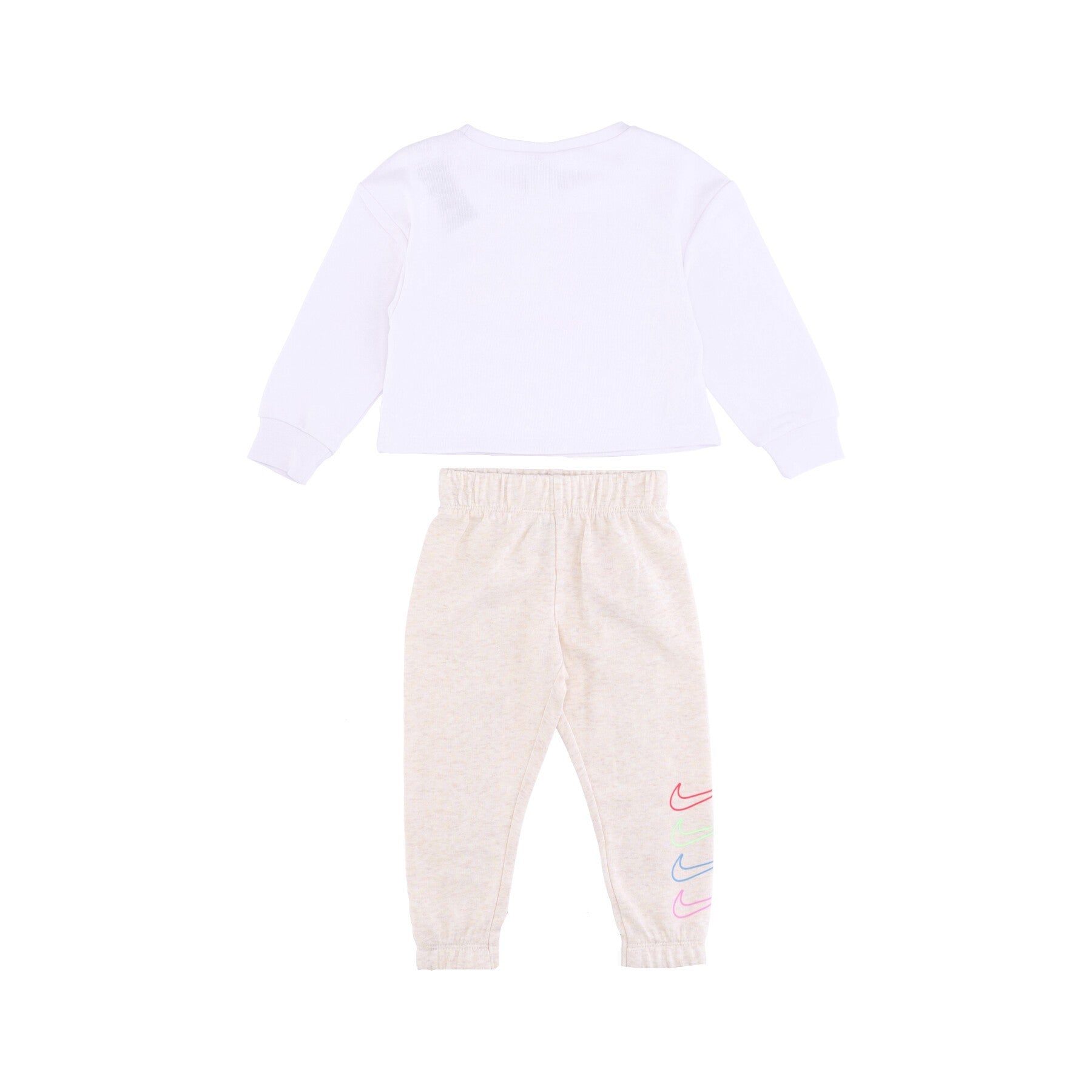 Nike, Completo Tuta Bambina Retro Rewind Crew& Jogger Set, 