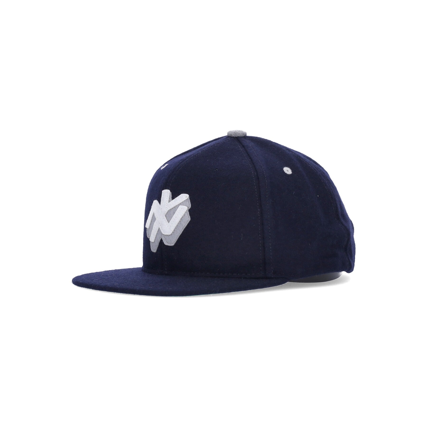 Huf, Cappellino Visiera Piatta Uomo Home Base 6 Panel, Navy