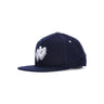 Huf, Cappellino Visiera Piatta Uomo Home Base 6 Panel, Navy