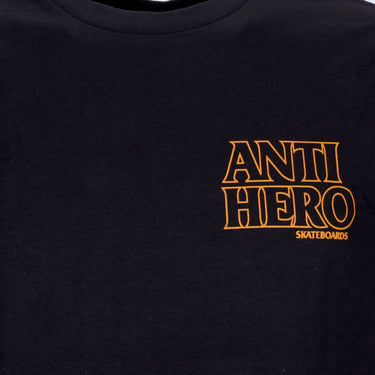 Anti Hero, Maglietta Uomo Lil Black Hero Outline Tee, 