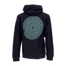 Spitfire, Felpa Cappuccio Uomo Classic Swirl Glow, Black