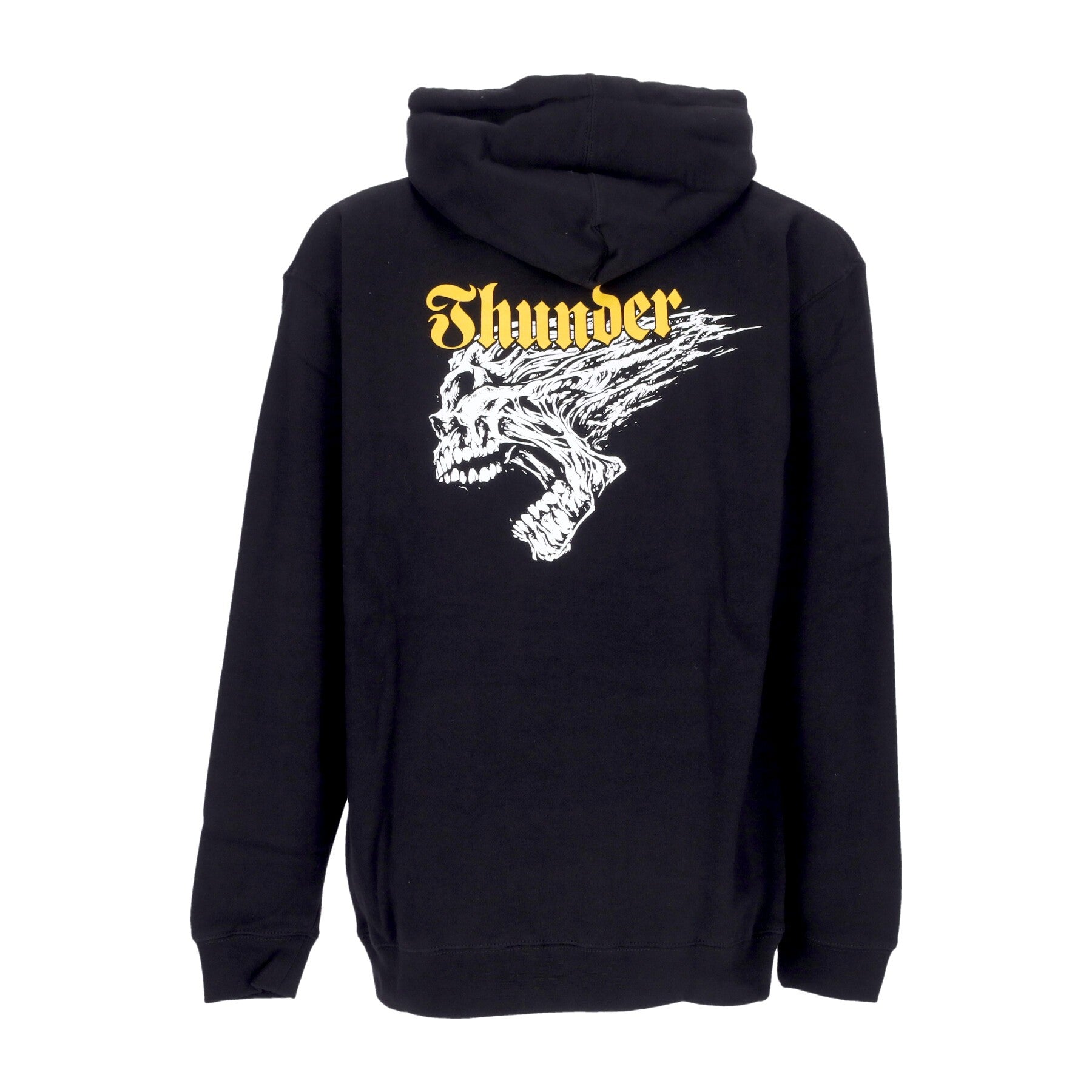 Thunder Trucks, Felpa Cappuccio Uomo Screaming Skull Redux Hoodie, Black