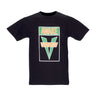 Venture, Maglietta Uomo Awake Tee, Black/orange