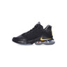Nike Nba, Scarpa Basket Uomo Lebron Xix Low, Black/university Gold/smoke Grey