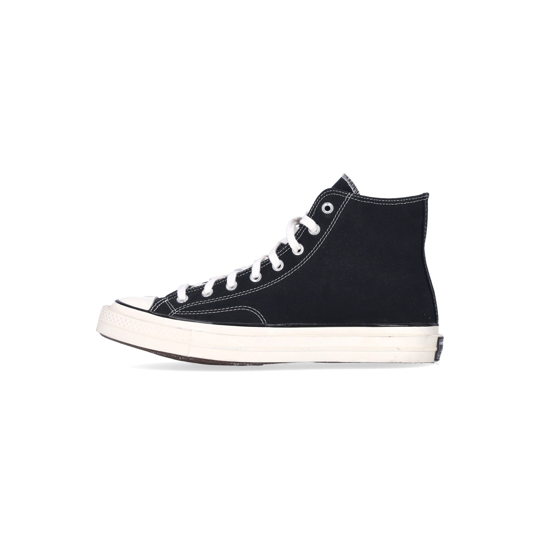 Converse, Scarpa Alta Uomo Chuck 70 Hi Canvas Ltd, Black Double Foxing