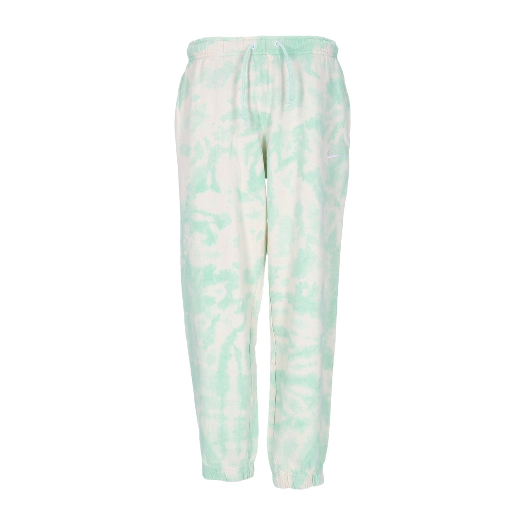 Nike, Pantalone Tuta Leggero Donna Sportswear Mid-rise Cloud-dye Joggers, Mint Foam/white