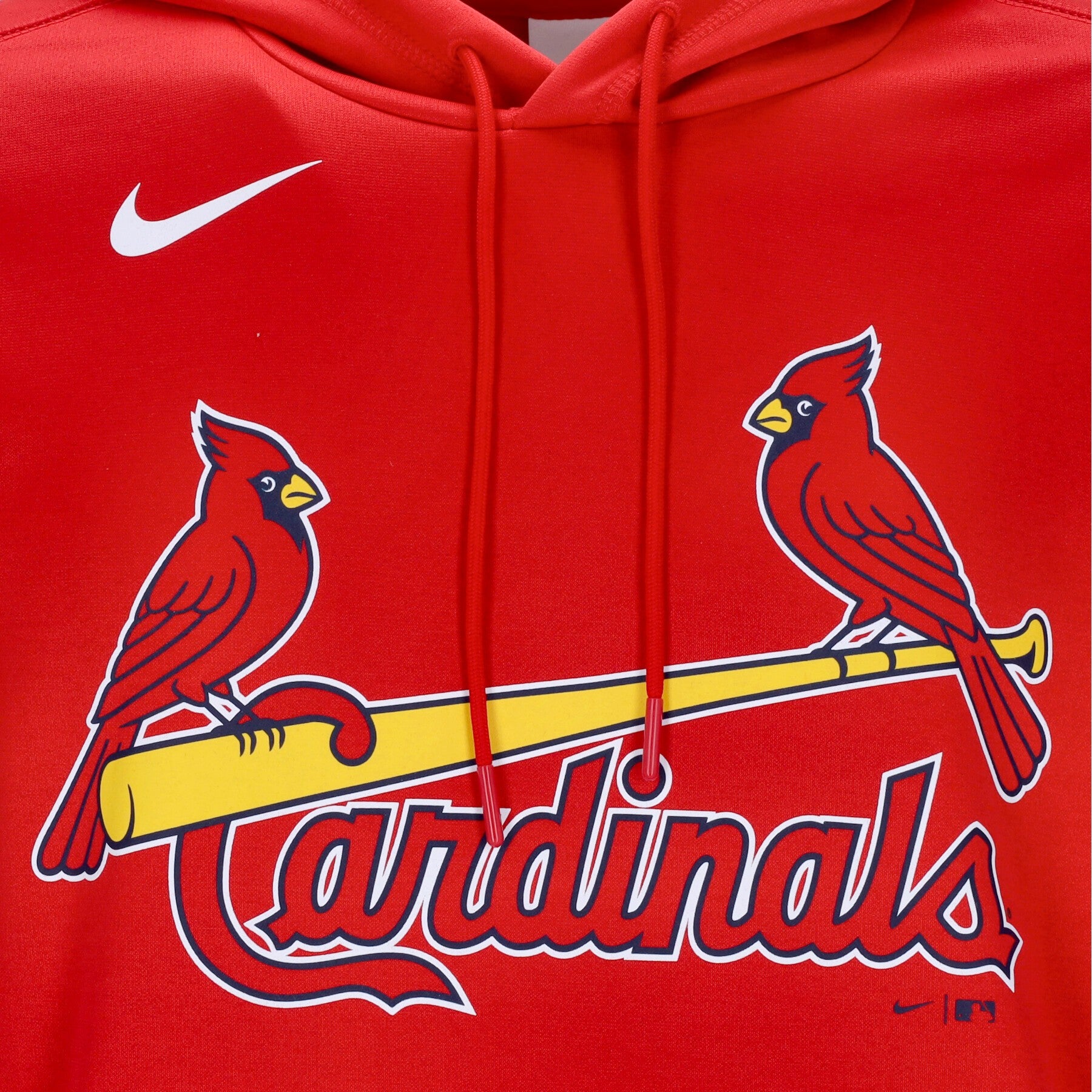 Nike Mlb, Felpa Cappuccio Uomo Mlb Wordmark Therma Performance Pullover Hoodie Stlcar, 