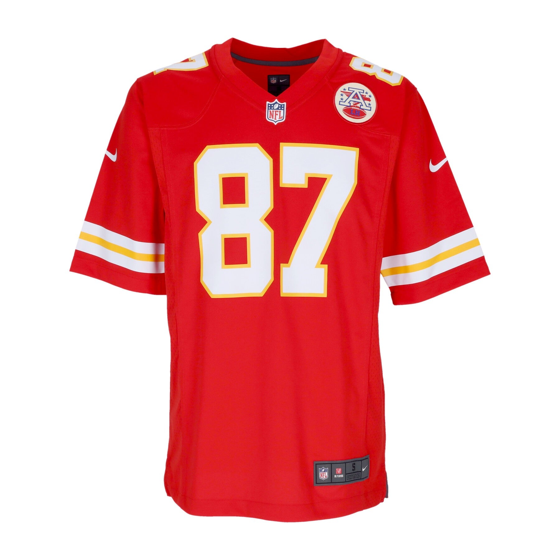 American Football Jacket Men's NFL Game Team Color Jersey No 87 Kelce Kanchi Original Team Colors