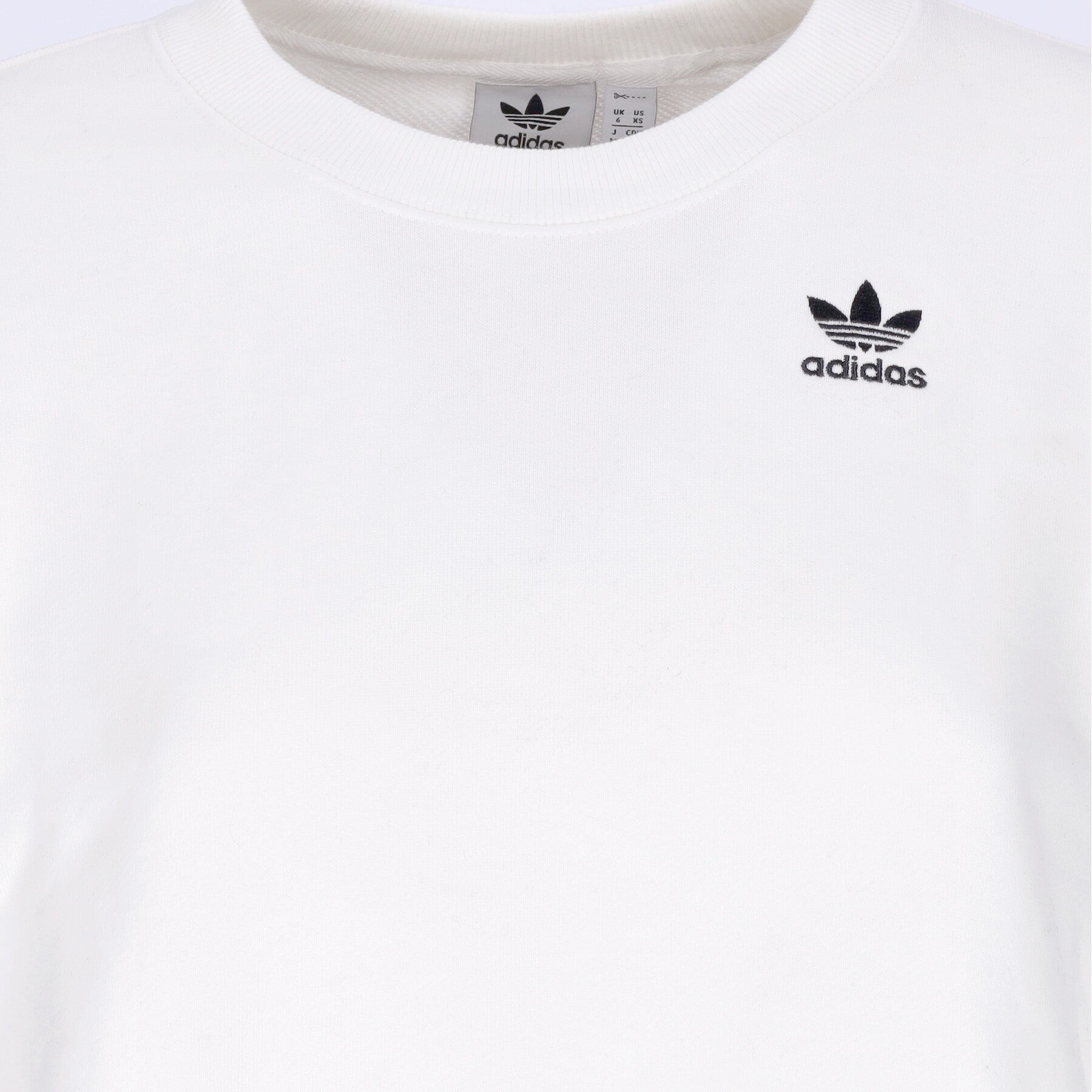 Adidas, Felpa Leggera Girocollo Corta Donna Adicolor Classics Sweatshirt, 