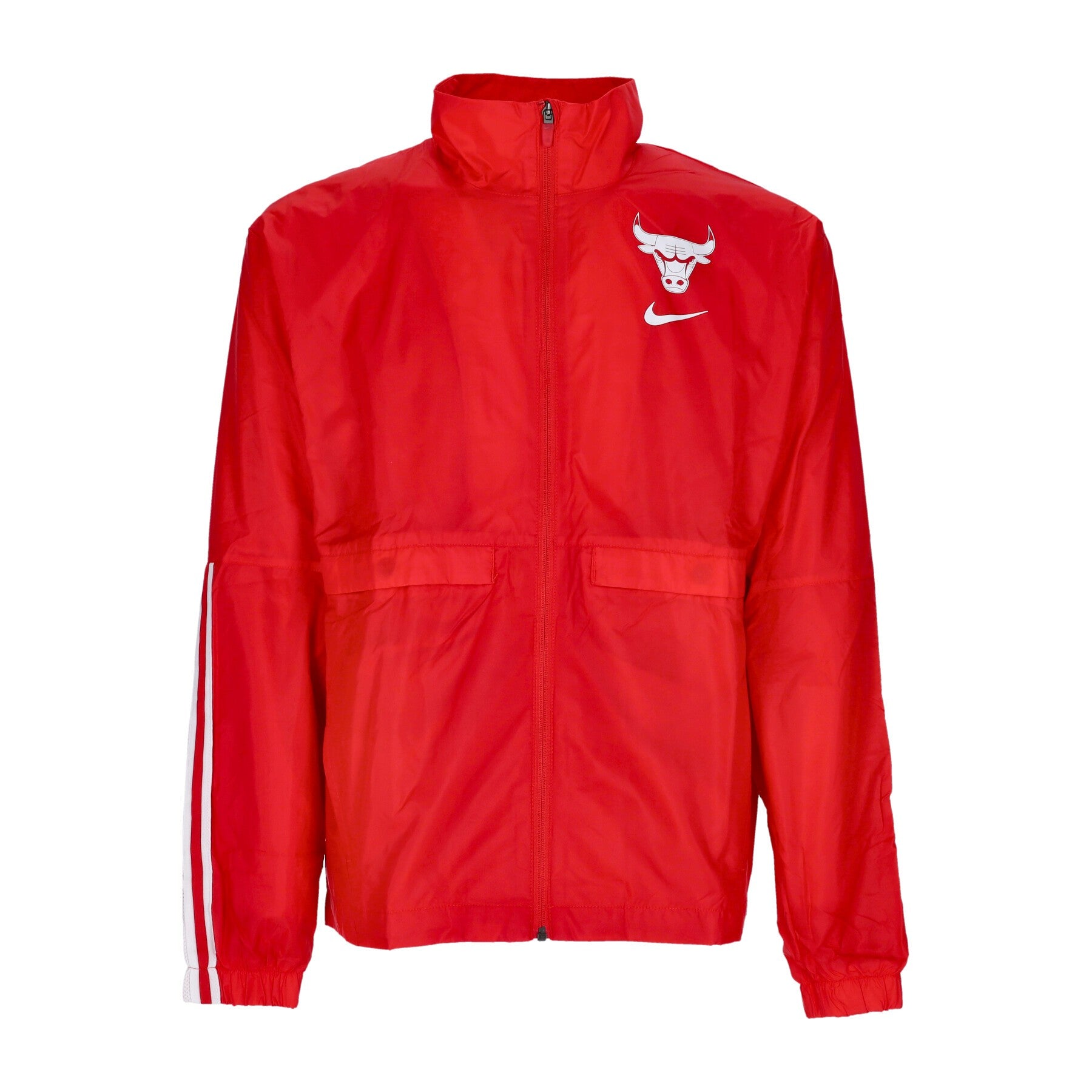 Nike Nba, Completo Tuta Uomo Nba Tracksuit Courtside Chibul, University Red/white/white