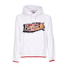 Atipici, Felpa Cappuccio Uomo Hoodie The Playoffs Flares, White