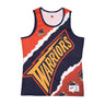 Mitchell & Ness, Canotta Tipo Basket Uomo Nba Jumbotron 2.0 Mesh Tank Hardwood Classics Golwar, Original Team Colors