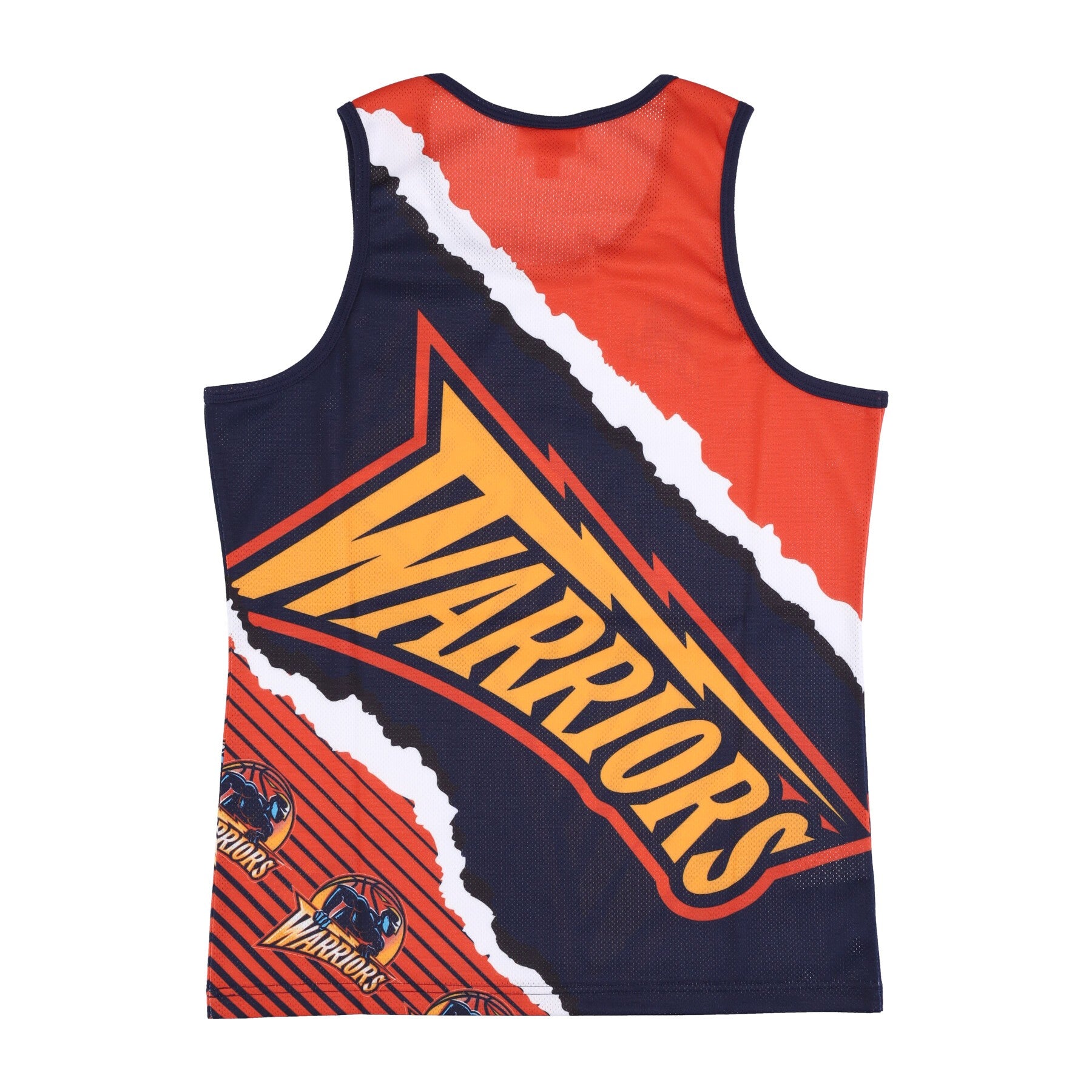 Mitchell & Ness, Canotta Tipo Basket Uomo Nba Jumbotron 2.0 Mesh Tank Hardwood Classics Golwar, 