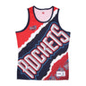 Mitchell & Ness, Canotta Tipo Basket Uomo Nba Jumbotron 2.0 Mesh Tank Harwood Classics Houroc, Original Team Colors