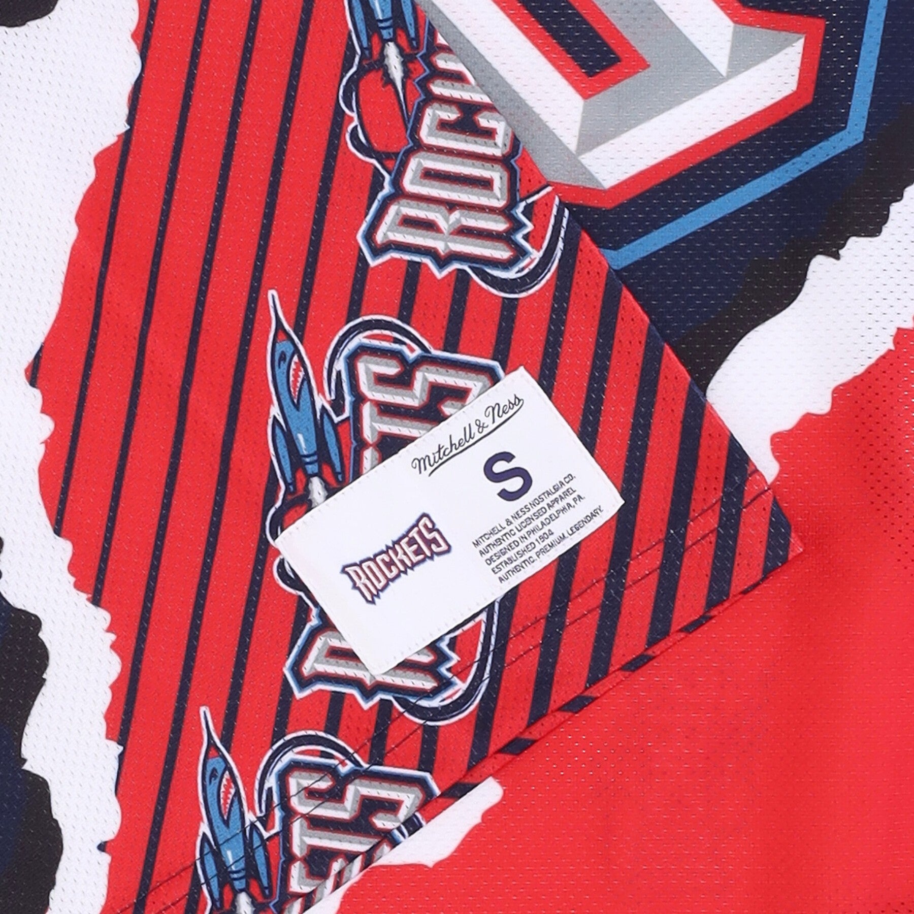 Mitchell & Ness, Canotta Tipo Basket Uomo Nba Jumbotron 2.0 Mesh Tank Harwood Classics Houroc, 