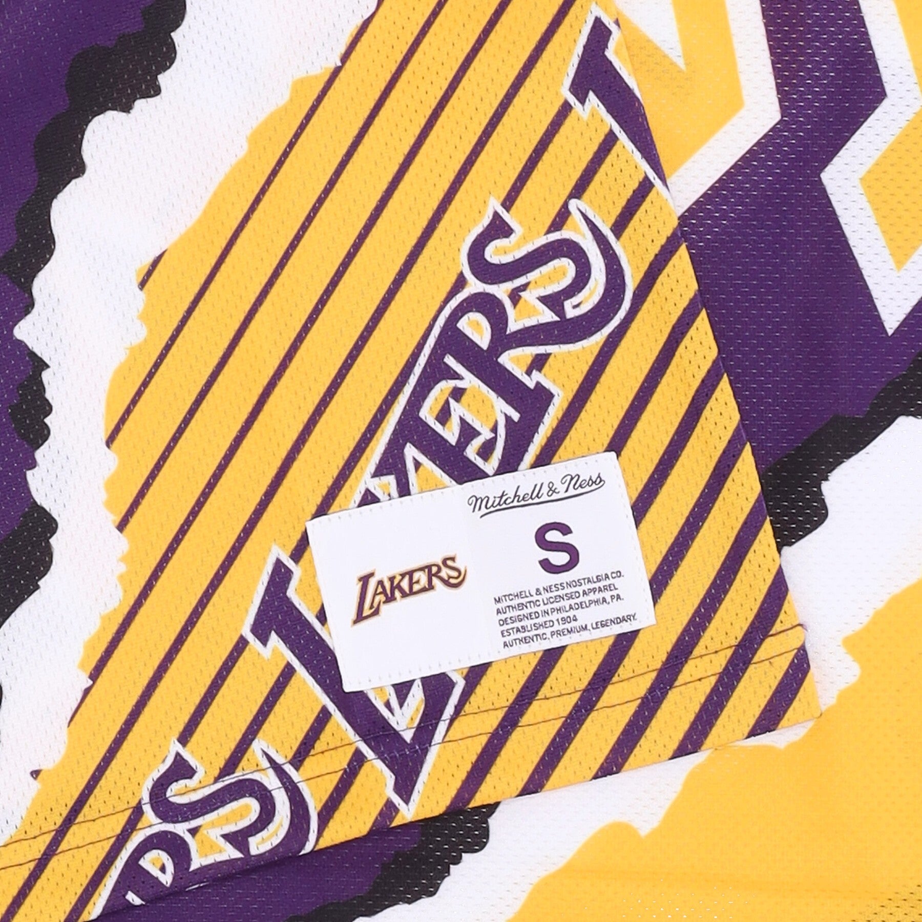 Mitchell & Ness, Canotta Tipo Basket Uomo Nba Jumbotron 2.0 Mesh Tank Hardwood Classics Loslak, 