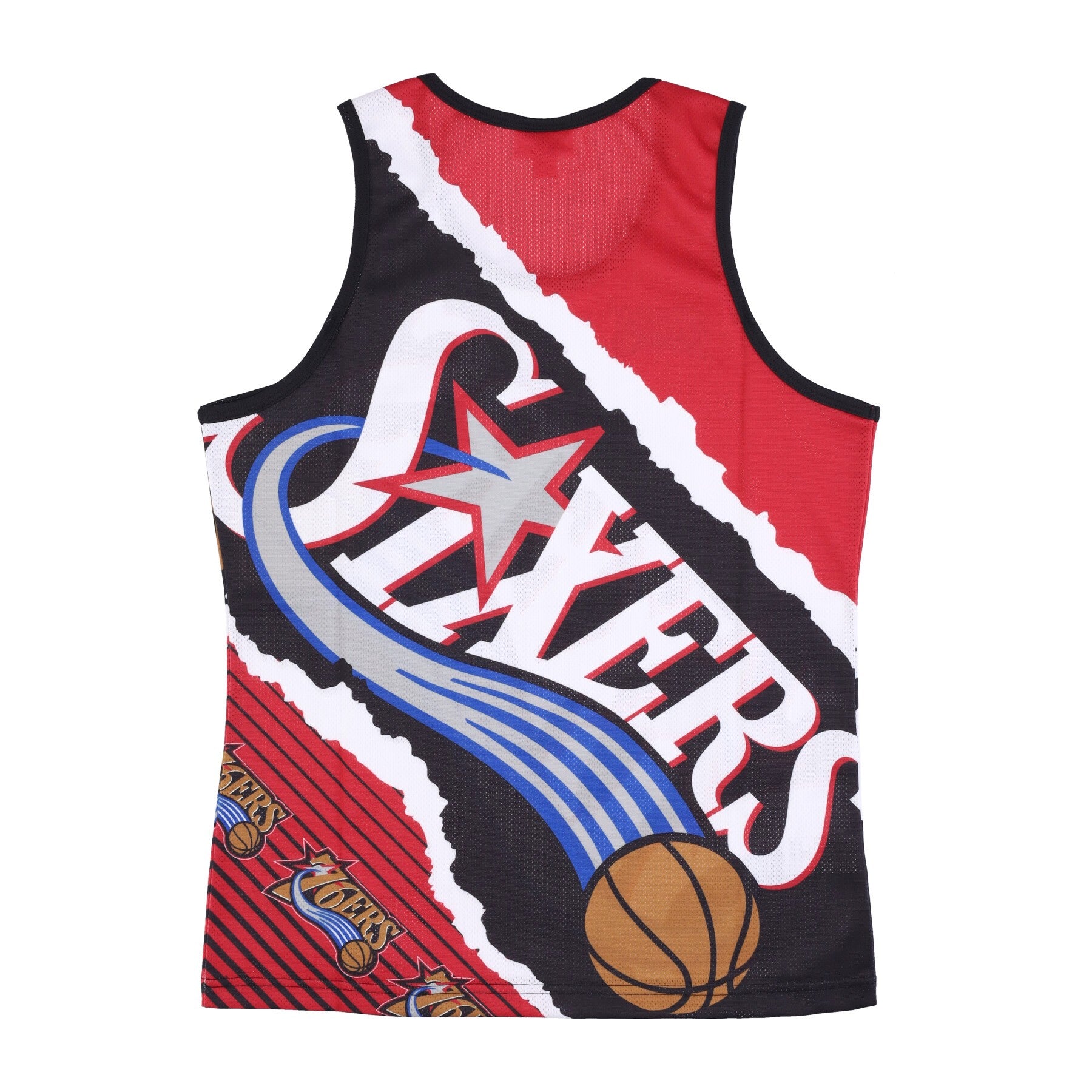 Mitchell & Ness, Canotta Tipo Basket Uomo Nba Jumbotron 2.0 Mesh Tank Hardwood Classics Phi76e, 