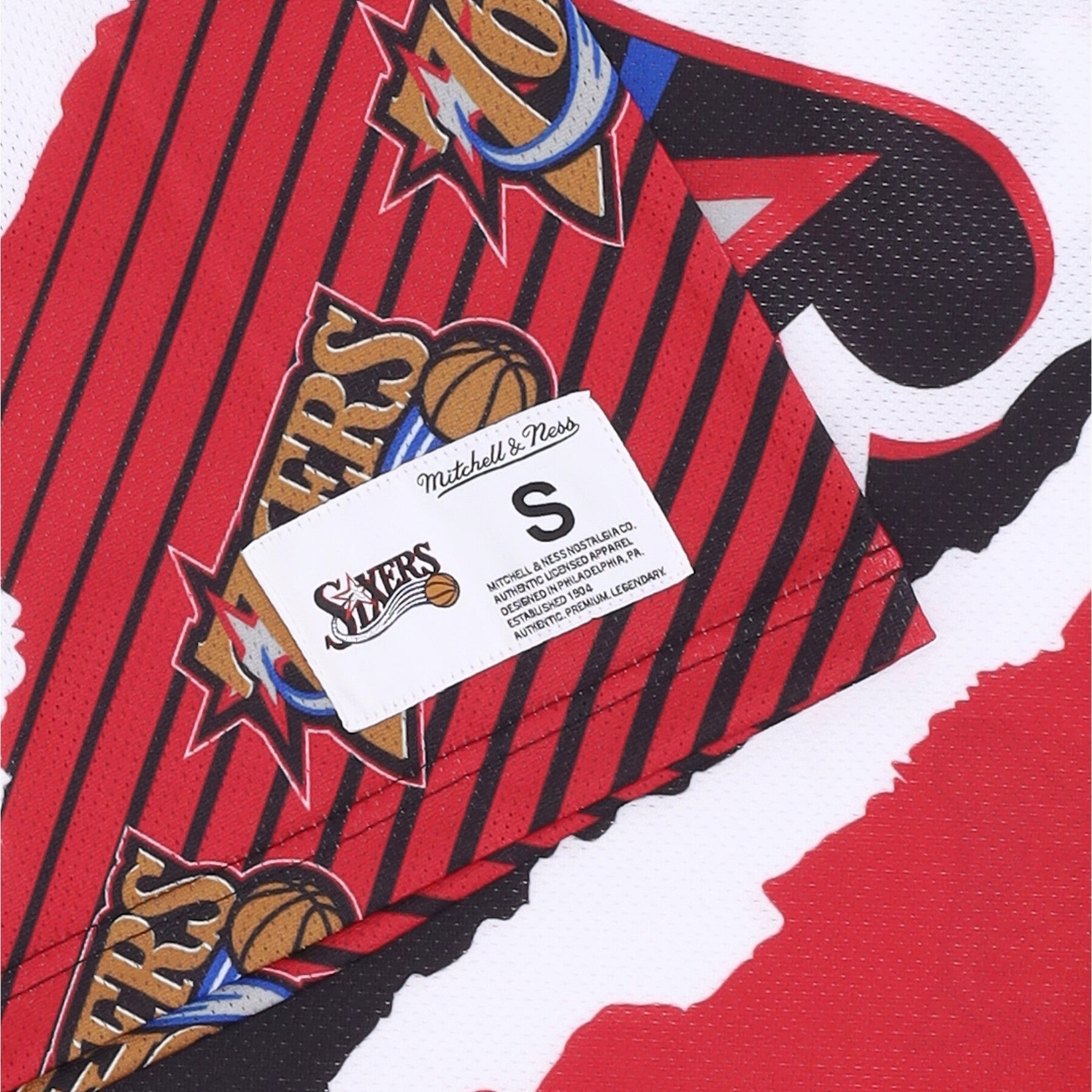 Mitchell & Ness, Canotta Tipo Basket Uomo Nba Jumbotron 2.0 Mesh Tank Hardwood Classics Phi76e, 