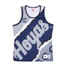 Mitchell & Ness, Canotta Tipo Basket Uomo Ncaa Jumbotron 2.0 Mesh Tank Geohoy, Original Team Colors