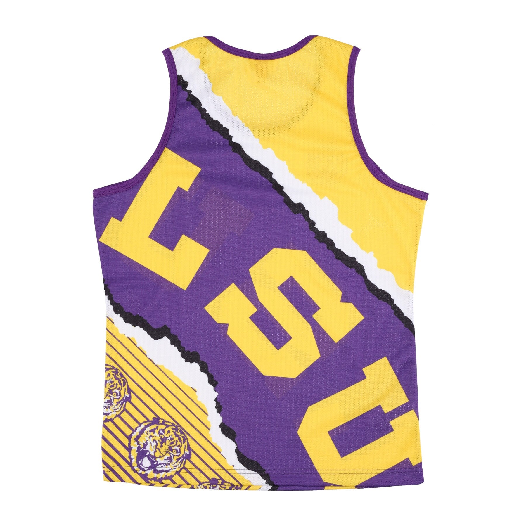 Mitchell & Ness, Canotta Tipo Basket Uomo Ncaa Jumbotron 2.0 Mesh Tank Loutig, 