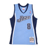 Mitchell & Ness, Canotta Basket Uomo Nba Alternate Jersey Hardwood Classics No 8 Deron Williams 2006-07 Utajaz, Original Team Colors