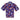 Usual, Camicia Manica Corta Uomo Covers Shirt, Purple