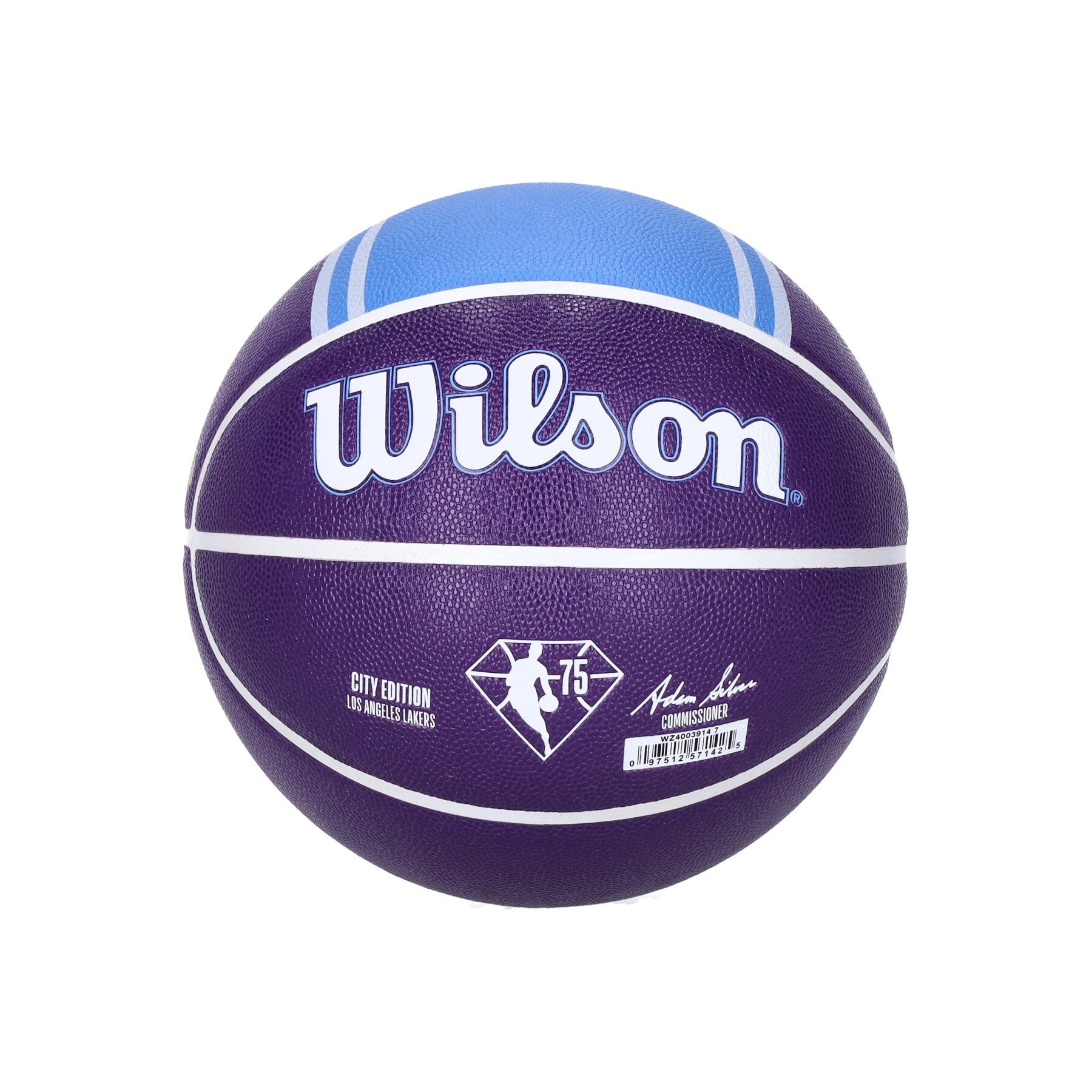 Wilson Team, Pallone Uomo Nba Team City Collector Size 7 Loslak, 