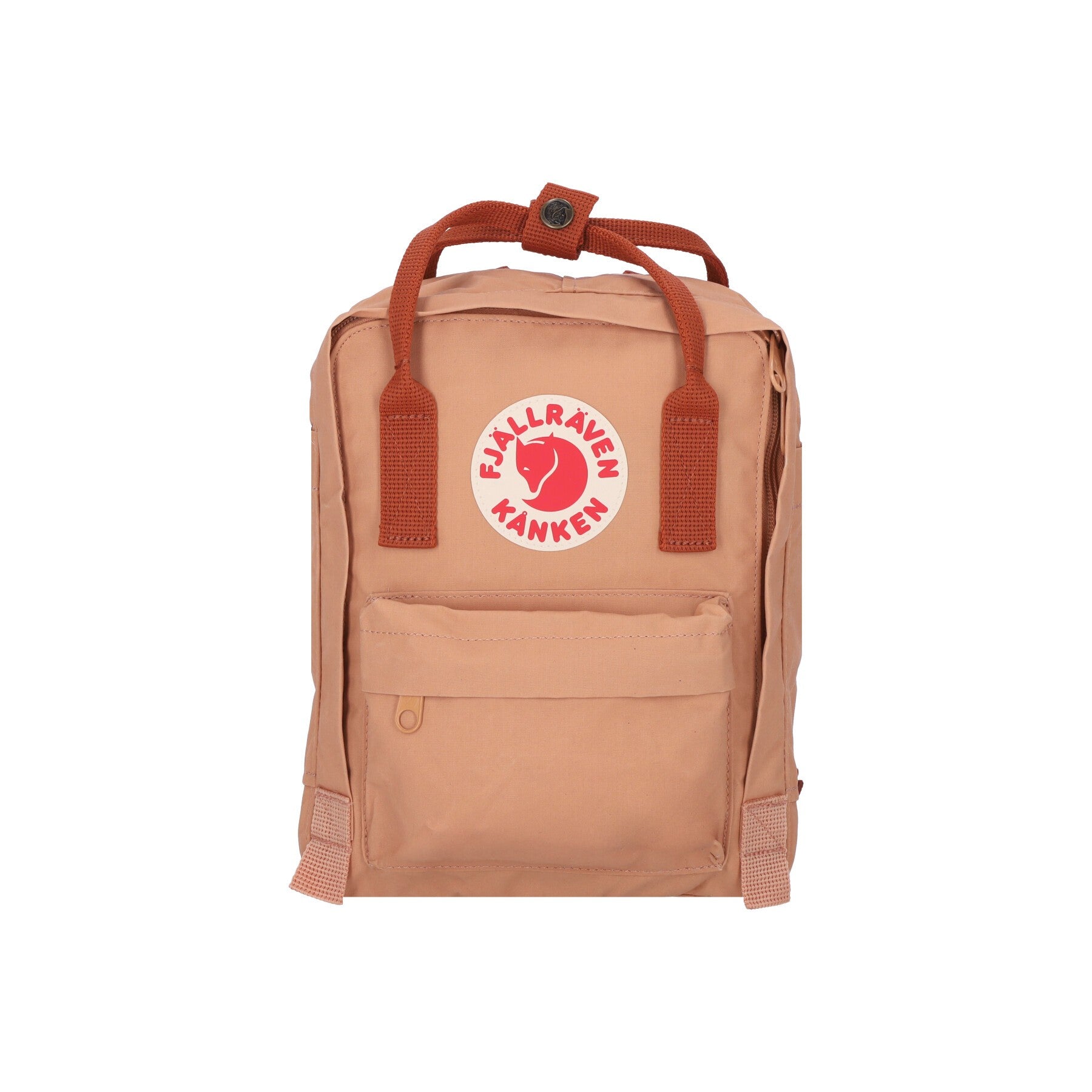 Unisex Kanken Mini Backpack Peach Sand/terracotta Brown