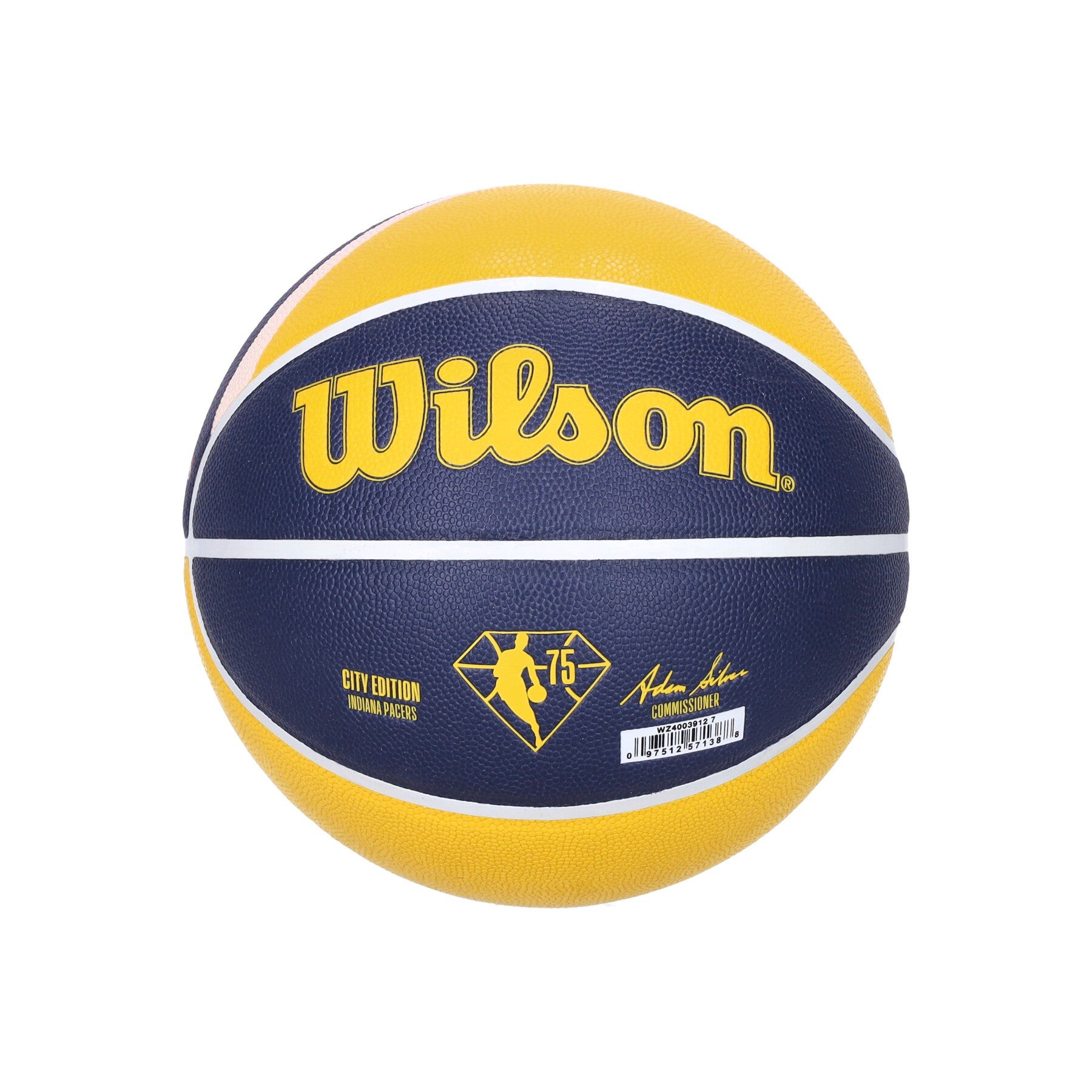 Wilson Team, Pallone Uomo Nba Team City Collector Size 7 Indpac, 