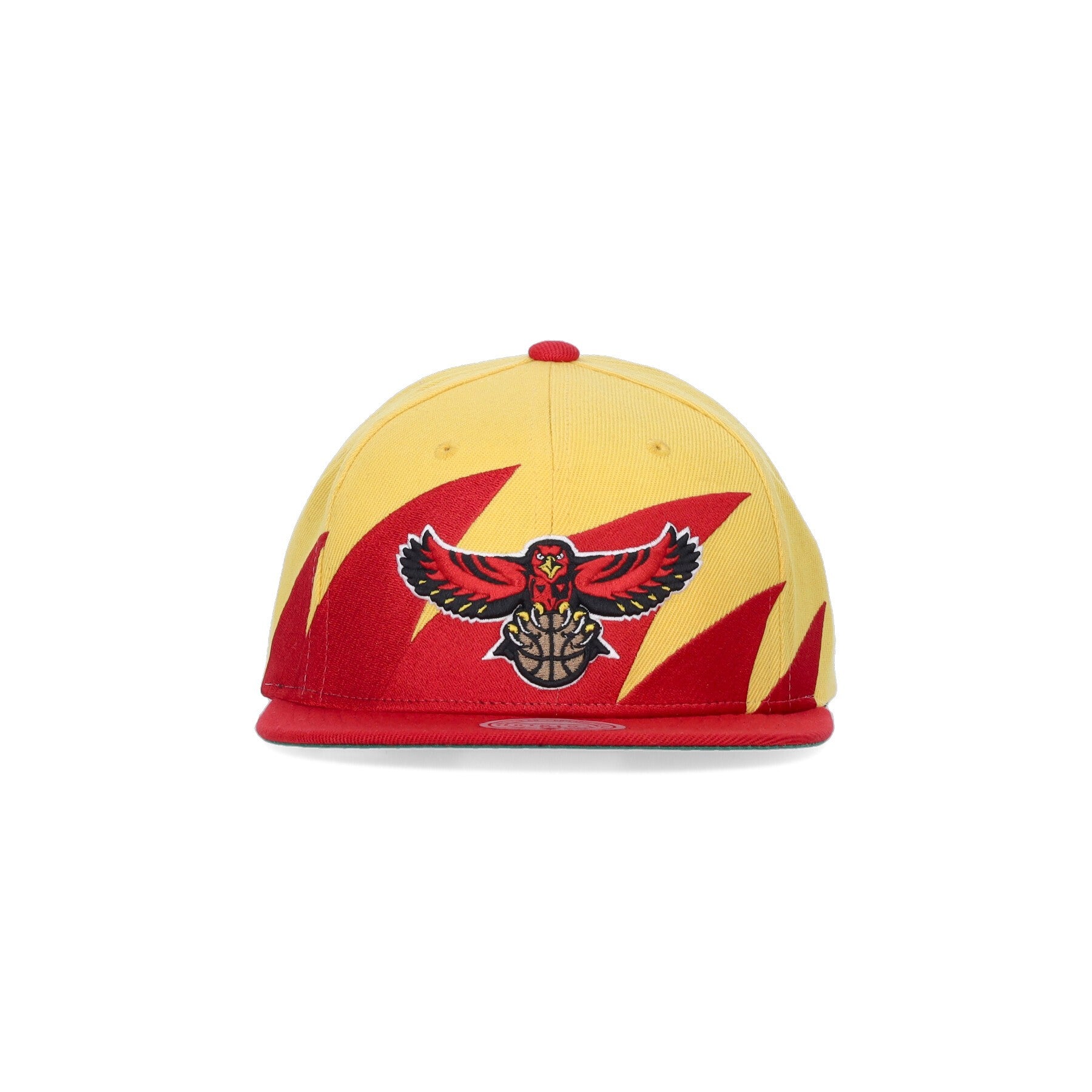 Mitchell & Ness, Cappellino Visiera Piatta Uomo Nba Sharktooth Hwc Snapback Atlhaw, 