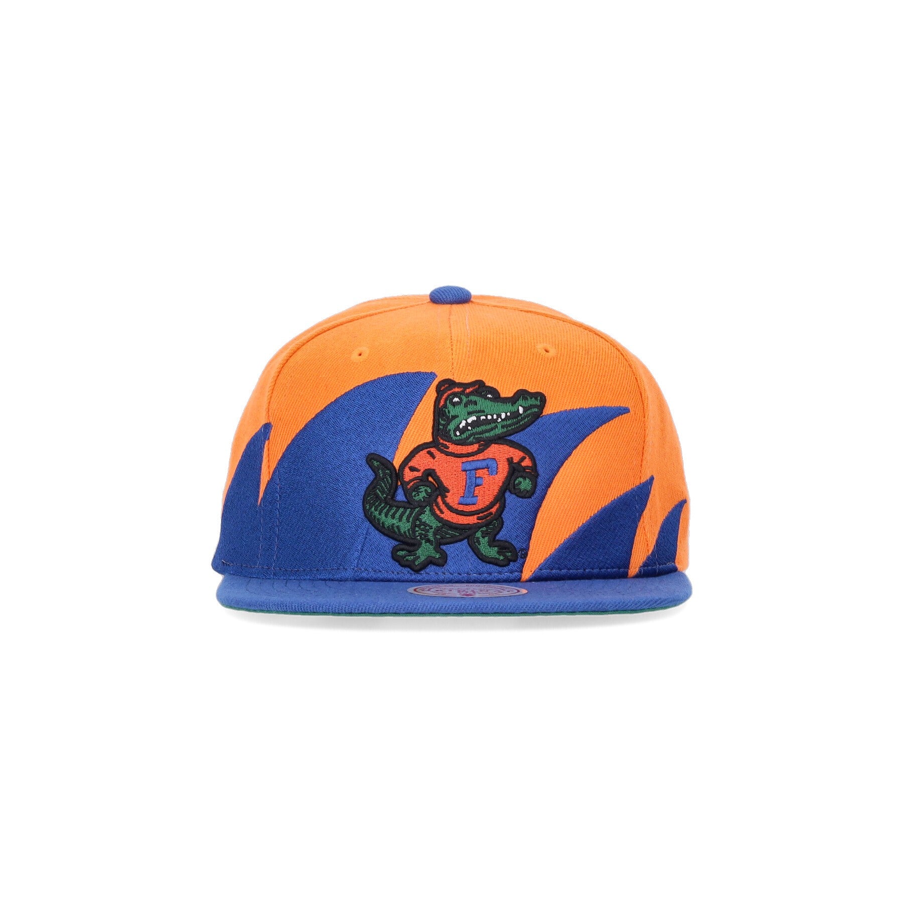 Mitchell & Ness, Cappellino Visiera Piatta Uomo Ncaa Sharktooth Snapback Flogat, 