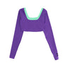 Puma, Top Donna L/s Top X Dua Lipa, Royal Purple