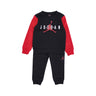 Jordan, Completo Tuta Bambino Blocked Cargo Crew Set, Black