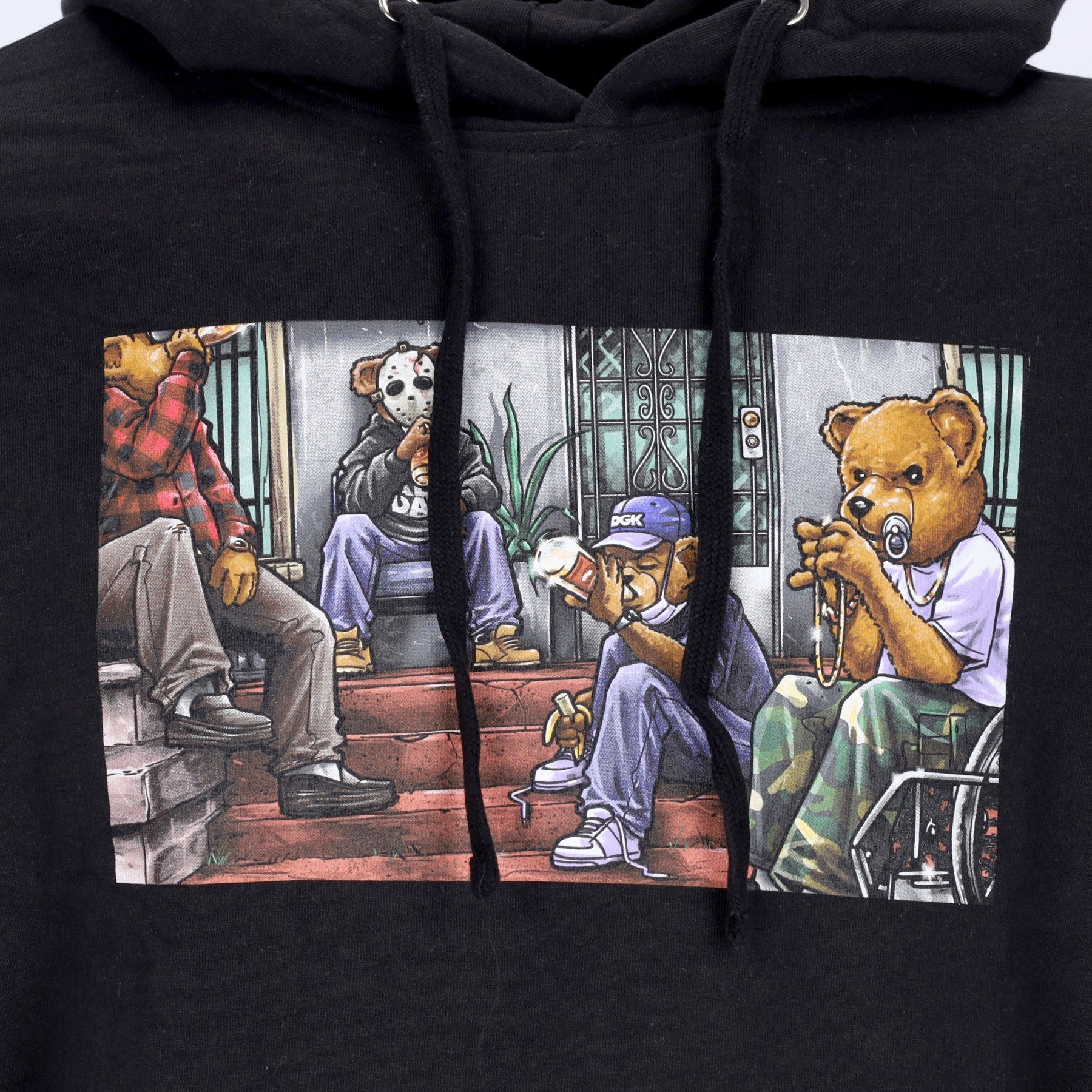 Dgk, Felpa Cappuccio Uomo Sunday Hooded Fleece, 