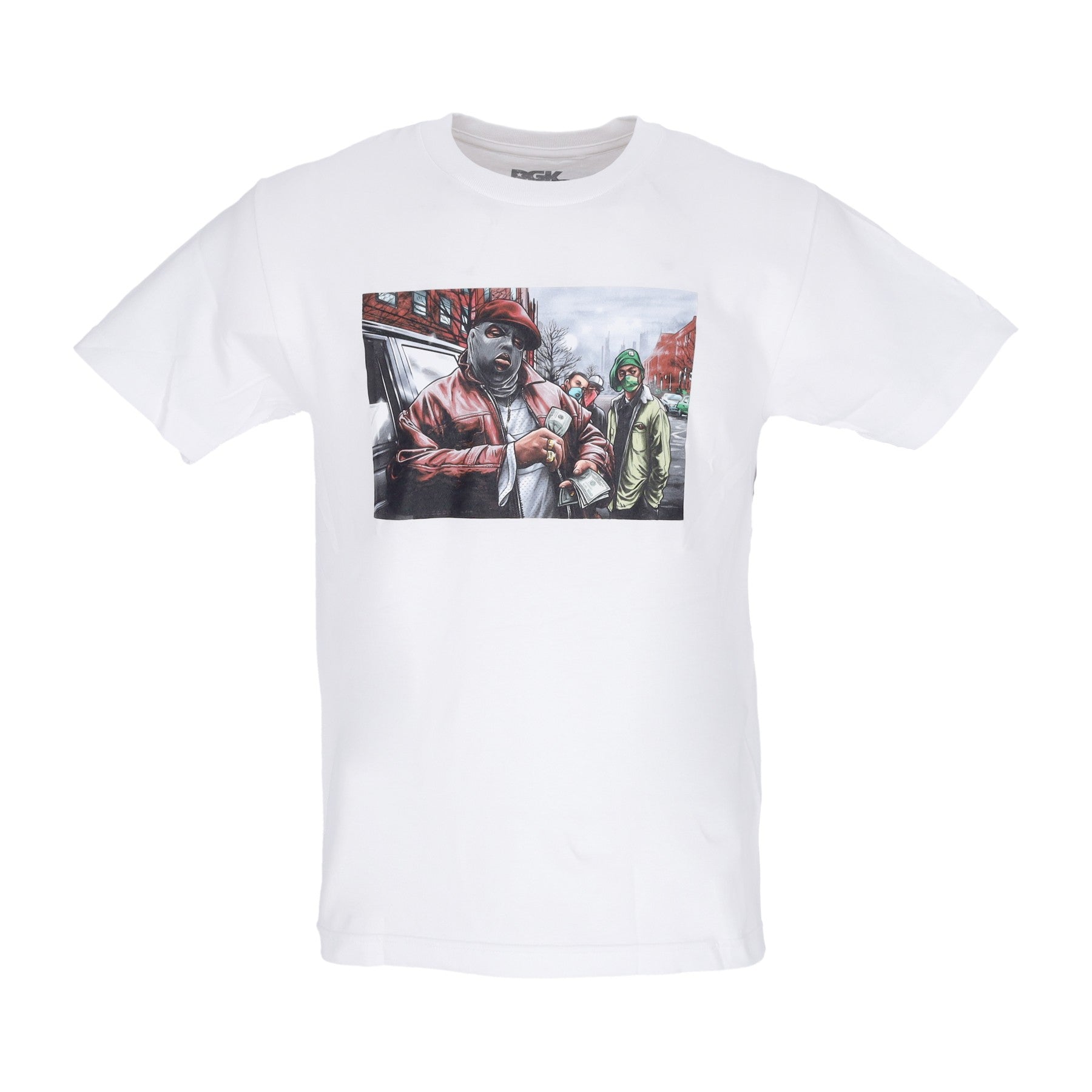 Dgk, Maglietta Uomo In The Bricks Tee, White