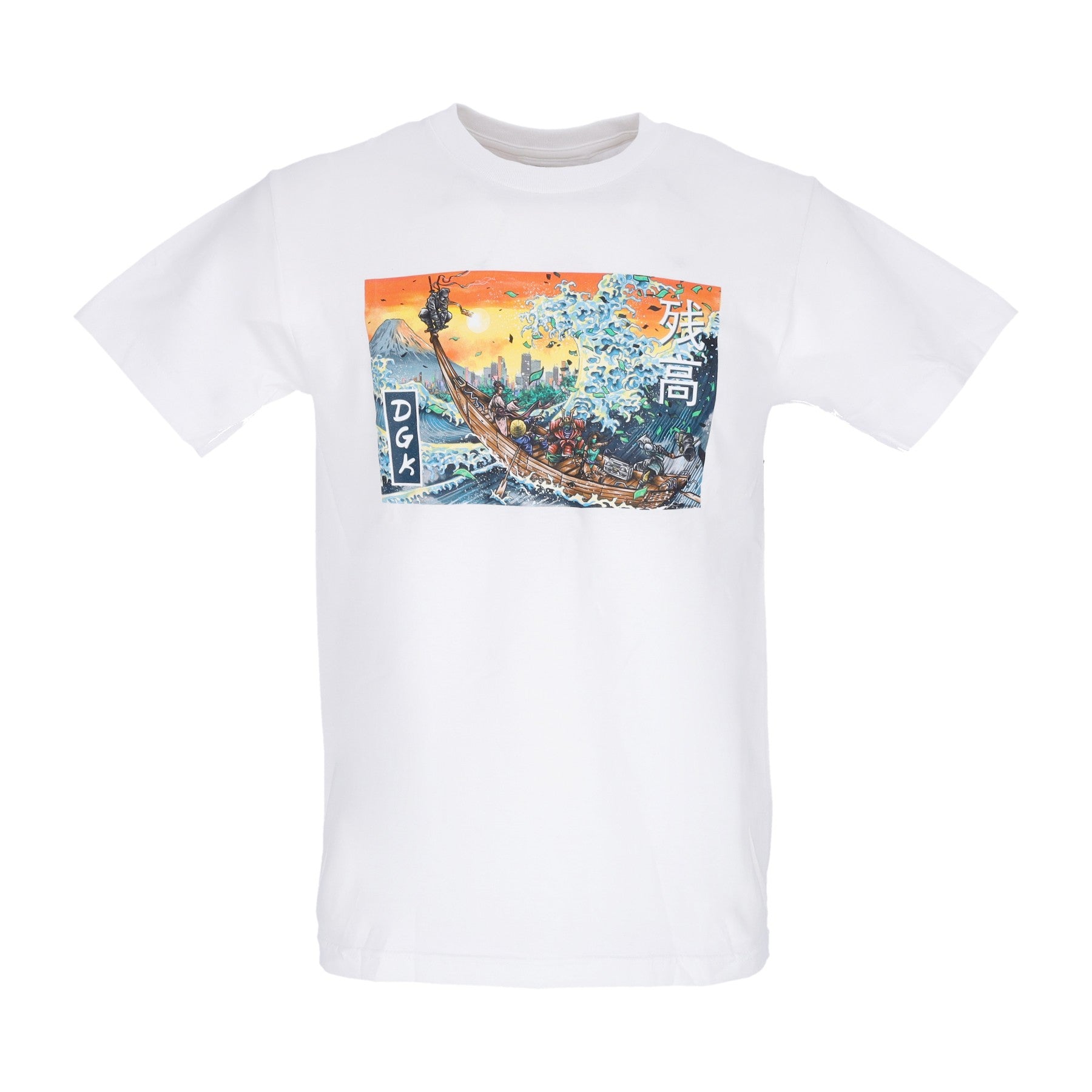 Dgk, Maglietta Uomo Big Timers Tee, White