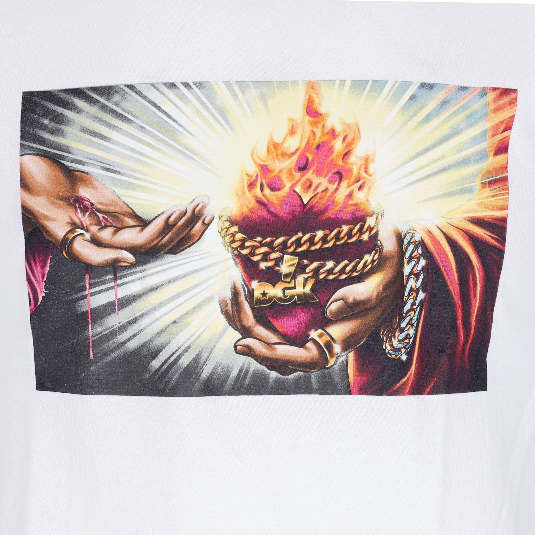 Dgk, Maglietta Uomo Corazon Tee, 