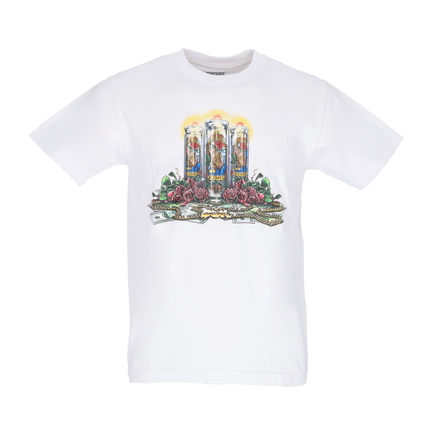 Dgk, Maglietta Uomo Altar Tee, White