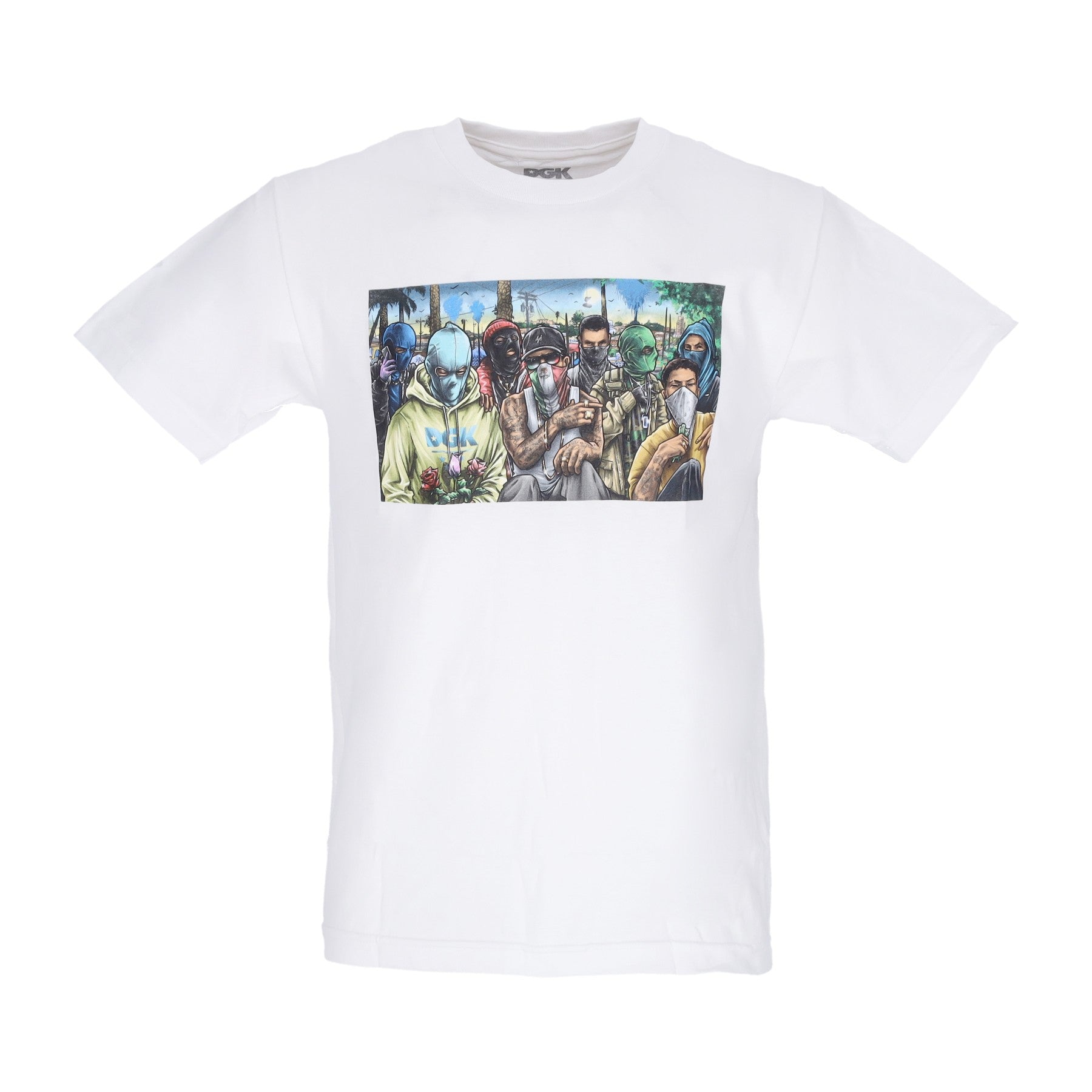 Dgk, Maglietta Uomo Cartel Tee, White