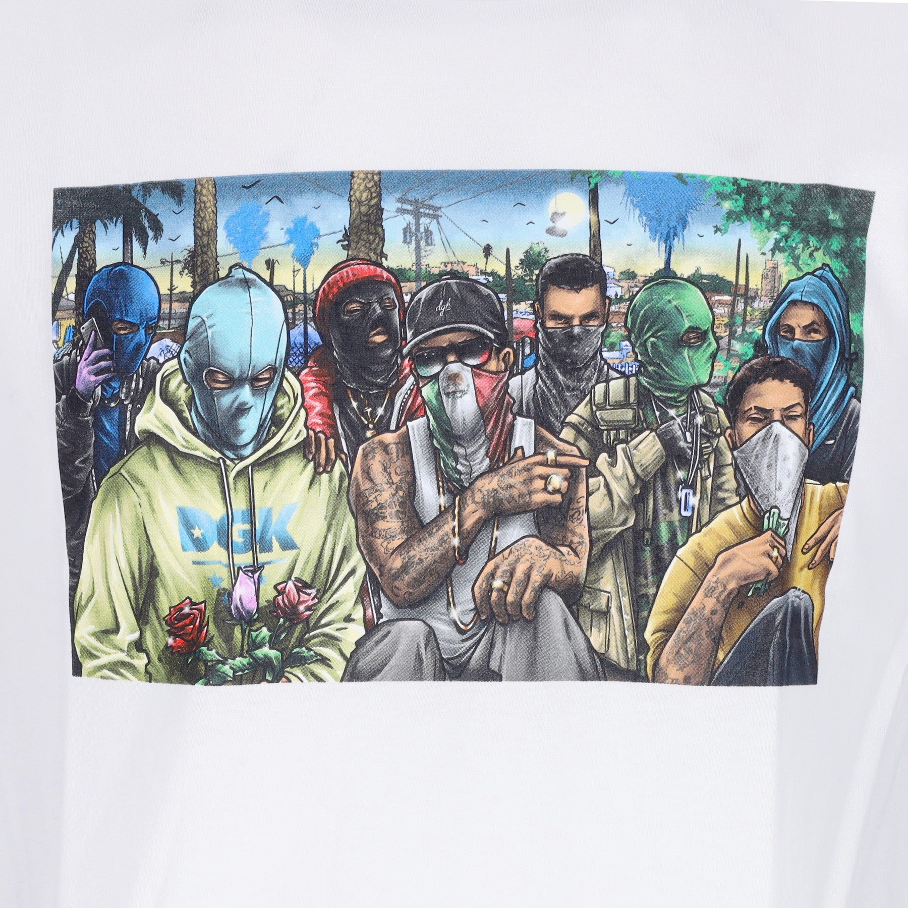 Dgk, Maglietta Uomo Cartel Tee, 