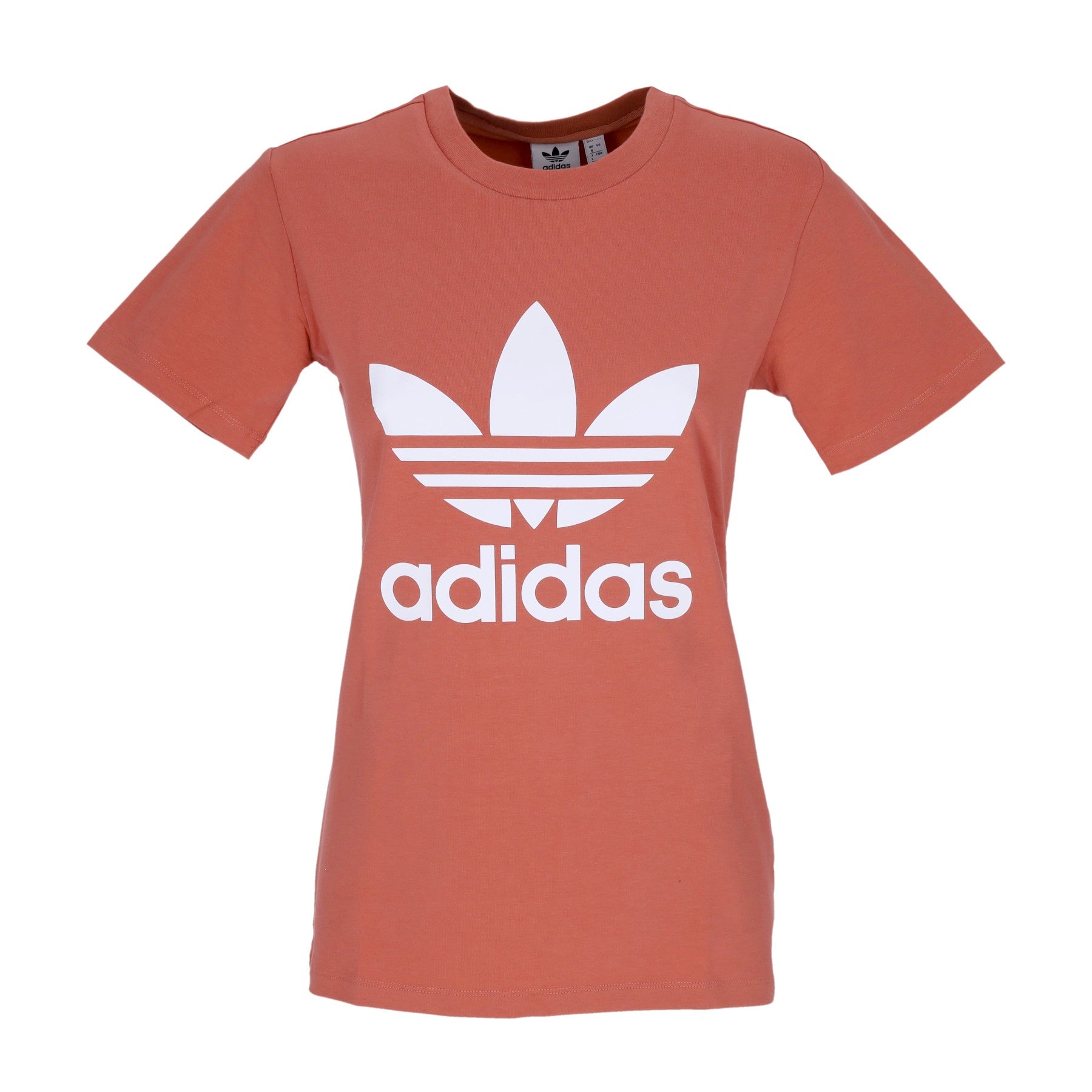 Adidas, Maglietta Donna Trefoil Tee, Magic Earth