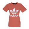 Adidas, Maglietta Donna Trefoil Tee, Magic Earth