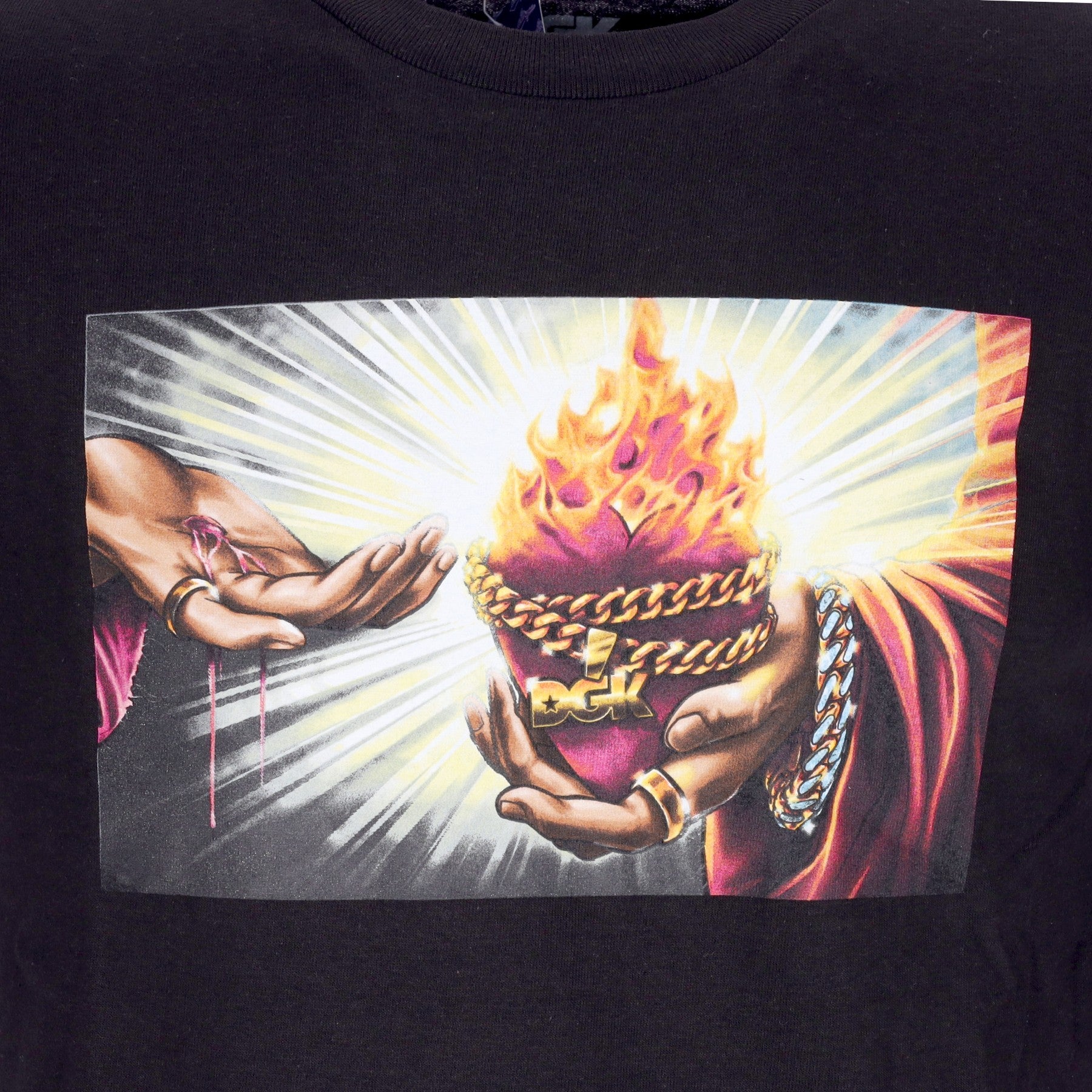 Dgk, Maglietta Uomo Corazon Tee, 