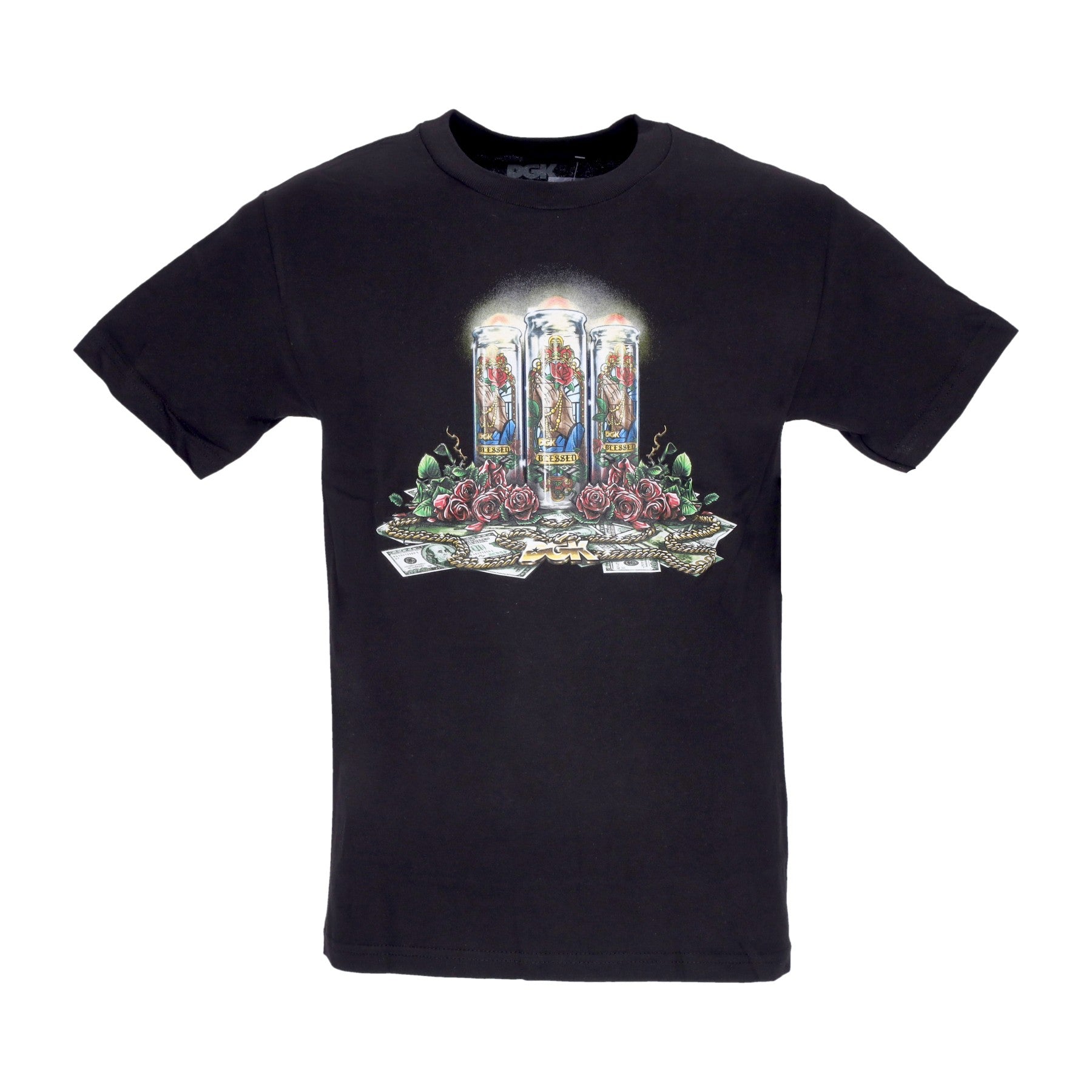 Dgk, Maglietta Uomo Altar Tee, Black