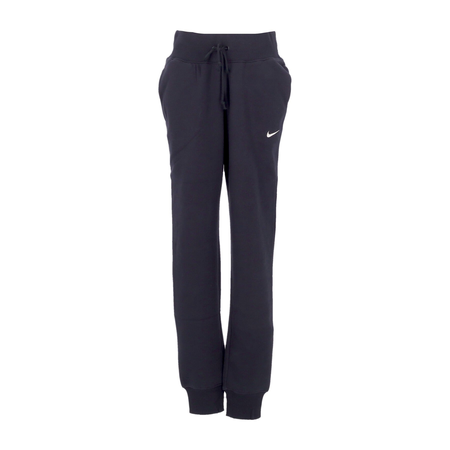 Nike, Pantalone Tuta Felpato Donna Sportswear Phoenix Fleece High-waisted Joggers, Black/sail