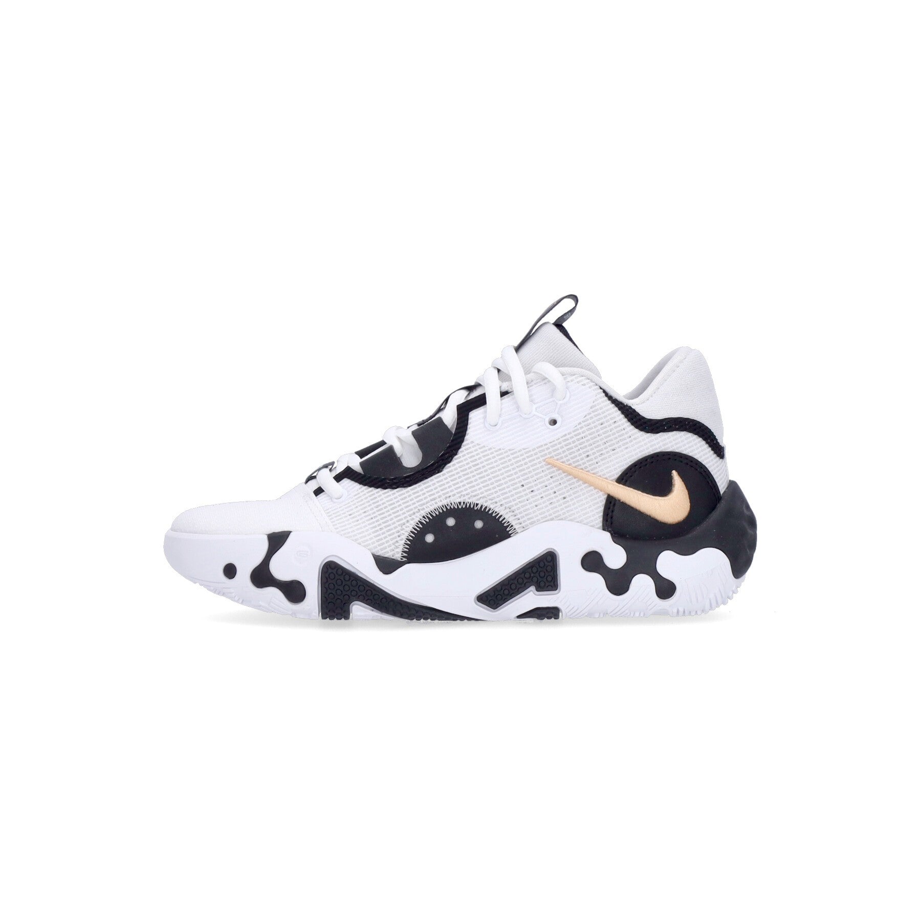 Men's Basketball Shoe Pg 6 White/orange Chalk/black