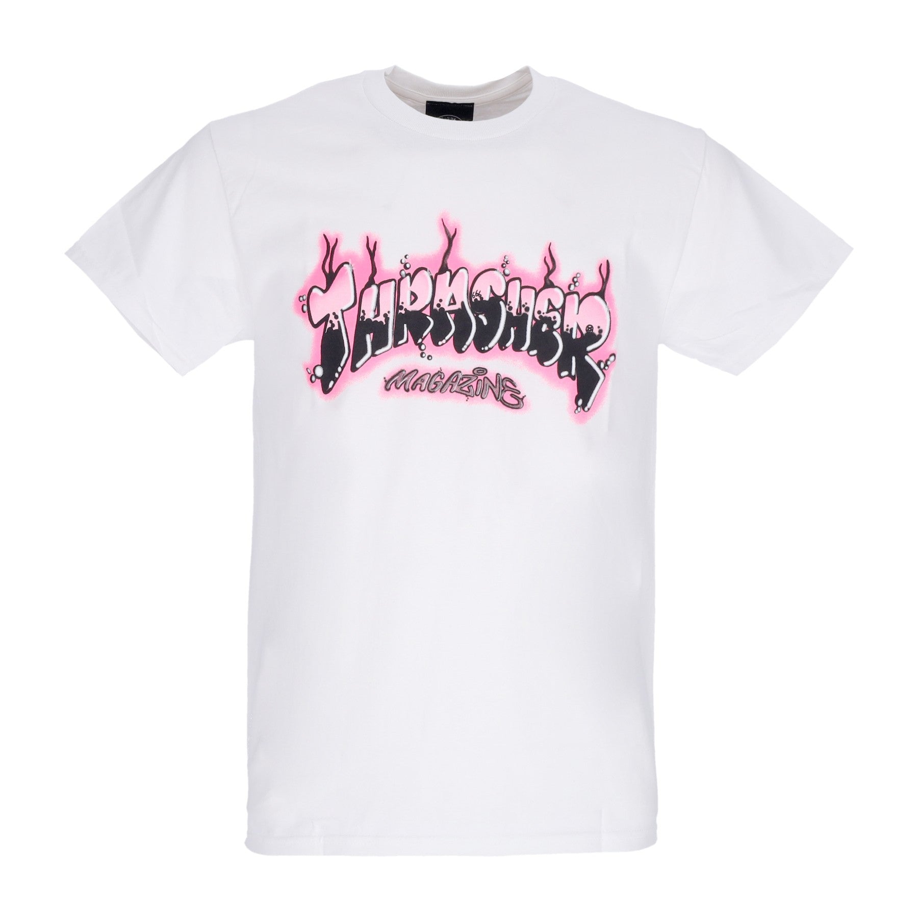 Thrasher, Maglietta Uomo Airbrush Tee, White